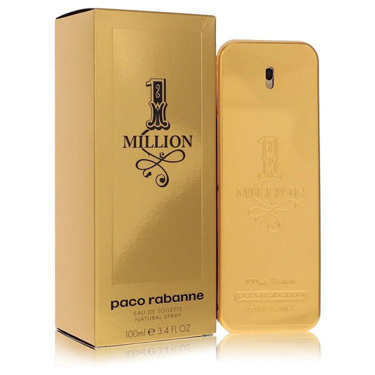 1 Million by Paco Rabanne Eau De Toilette Spray - Metallic Fashion Essence